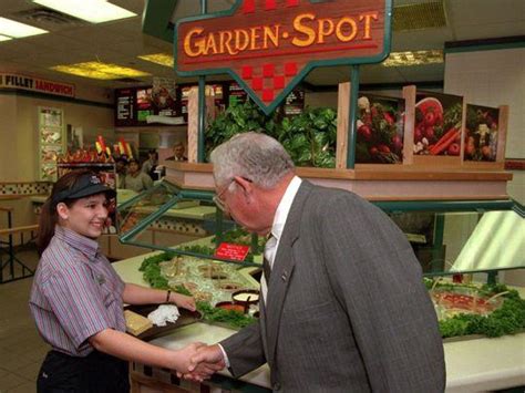 Wendys Garden Spot Salad Bar Bonus Dave Thomas Cameo Rnostalgia