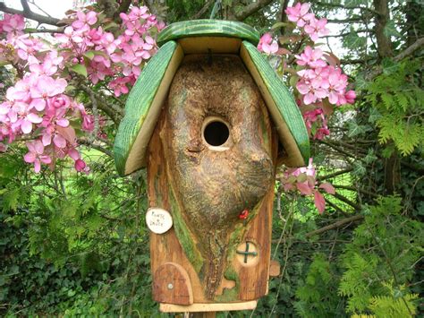 Nichoir à Oiseaux Mésanges PONTE DOUCE Cabane à Oiseaux des Jardins