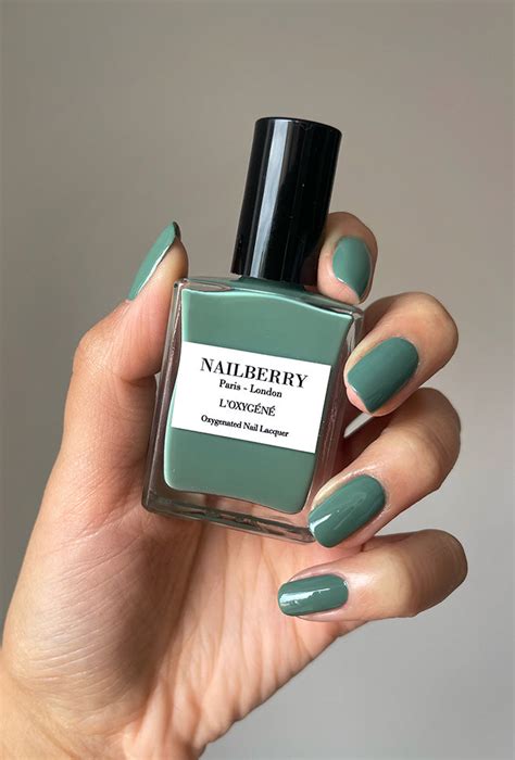 Mint Award Winning Natural Nail Polish By Nailberry Nailberry London