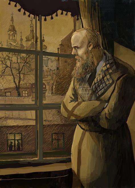 Fyodor Dostoevsky Watching The Neighbours Observing Some Crime Etsy