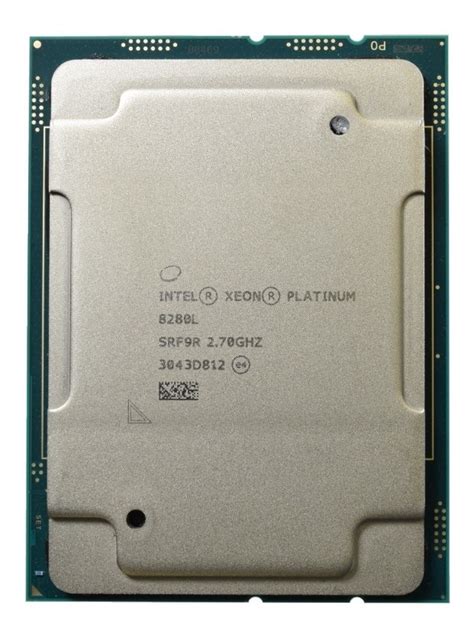 Intel Xeon Platinum 8280l Srf9p 28 Core 2 70ghz Fclga 3647 Frete grátis