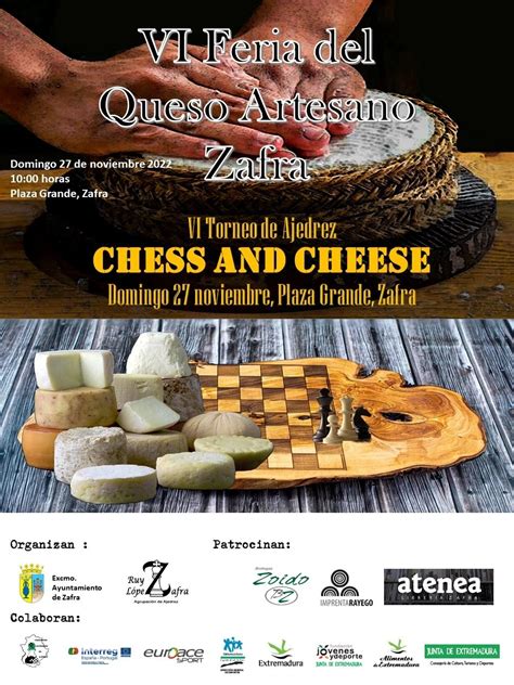 Zafra Acoge La Vi Feria Del Queso Artesano Y Torneo De Ajedrez Los Días 26 Y 27 De Noviembre En