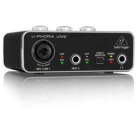 Behringer U Phoria UM2 USB Audio Interface Nearly New At Gear4music