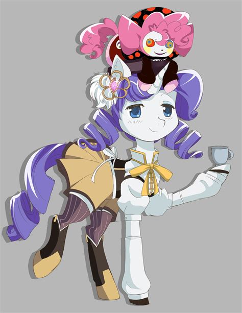 Pony Madoka Rarity As Mami Letter Print Etsy