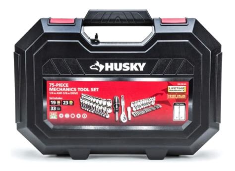 Juego de Herramientas Mecánicas Husky 75 Piezas Coppel