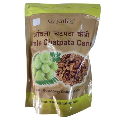 Patanjali Amla Chatpata Candy Packaging Type Packet Packaging Size