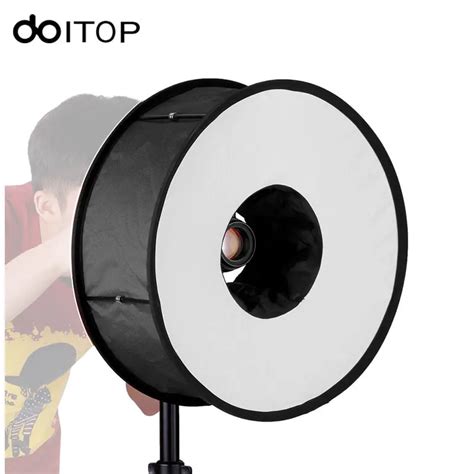 Doitop Ring Soft Box For Speedlite Flash Light Cm Foldable Difusor