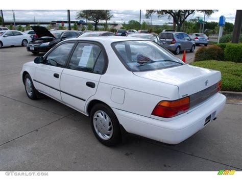 1993 Toyota Corolla Information And Photos MOMENTcar