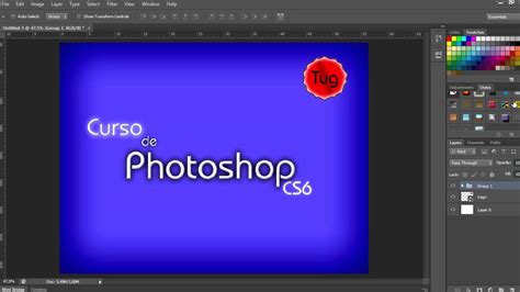 Curso De Photoshop Cs6 Aula 1 Youtube