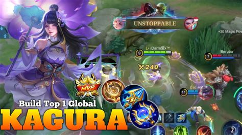 Kagura New Season Gameplay Kagura Best Build Kagura Mobile