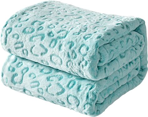 Amazon FY FIBER HOUSE Flannel Fleece Throw Microfiber Blanket With