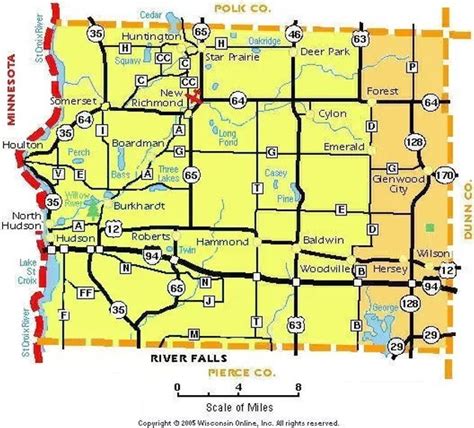 St. Croix County Map | Keeping You Posted