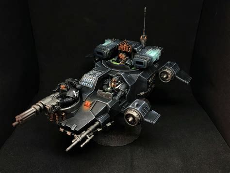 Land Speeder Vengeance Dark Angels Painted Warhammer K Rare Space