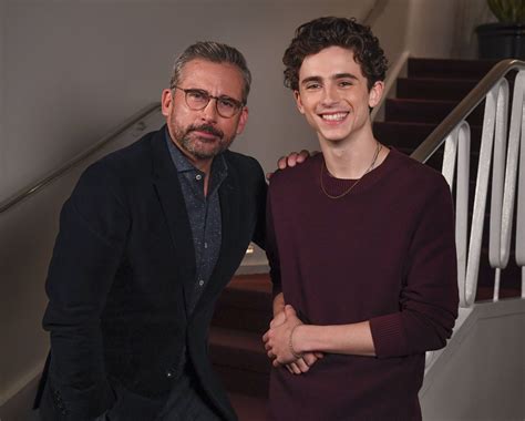 Timothée Chalamet & Steve Carell for USA Today (2018) - Timothée ...