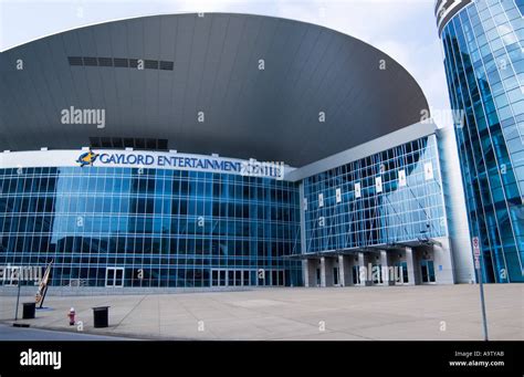 stock photo  gaylord entertainment center nashville tennessee usa
