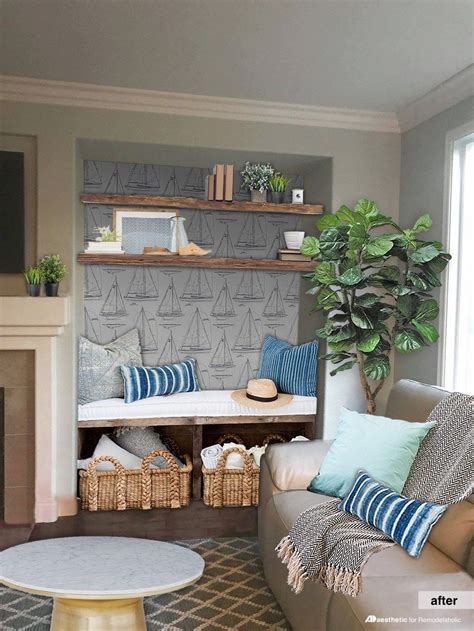 Many Homes Have Those Potentially Awkward Alcoves That Are Tricky To Decorate Try These Creati