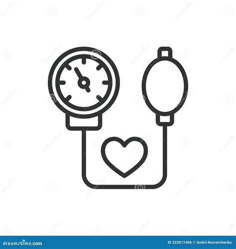 Blood Pressure Measurement In Line Design Blood Pressure