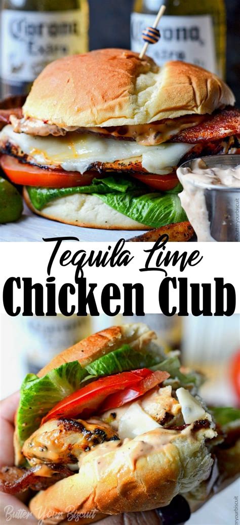 Tequila Lime Grilled Chicken Club Artofit