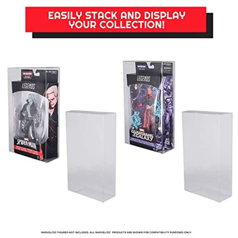 Evoretro Marvel Legends Box Protectors Clear Plastic Acid Free Case