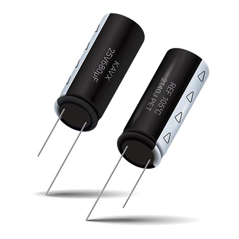 REF Series Radial Leaded Aluminum Electrolytic Capacitors