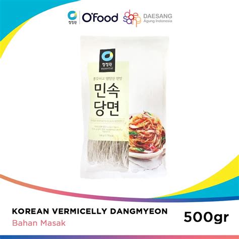 Jual Chung Jung One Korean Vermicelly Dangmyeon Gr Shopee Indonesia