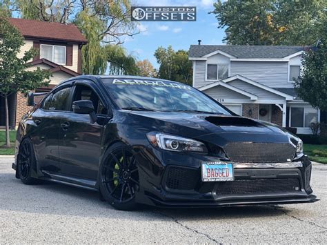 2018 Subaru WRX STI Enkei Ts10 Air Lift Performance Air Suspension