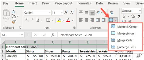 Cómo Combinar Y Separar Celdas En Microsoft Excel