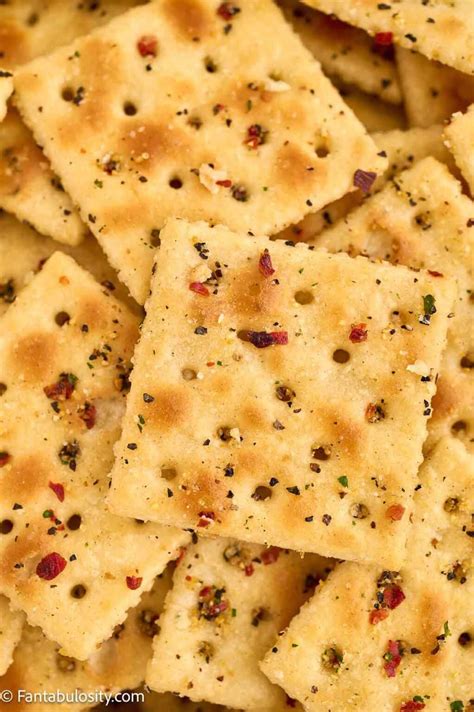 Spicy Crackers Recipe Saltines