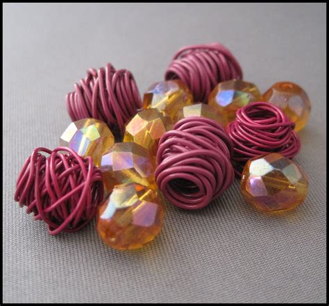 A Creative Chelle Tutorial Wrapped Wire Beads