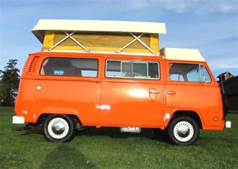 Sell Used 1975 Riviera Type2 Camper Bus Van Pop Top Campmobile New