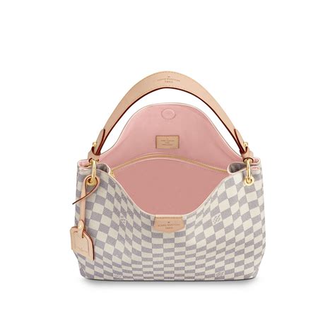 Graceful Pm Damier Azur Women Handbags Louis Vuitton