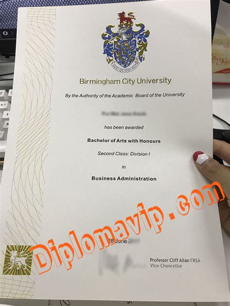 Fake Birmingham City University Degree Buy Diplomas Buy Certificate