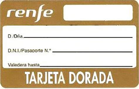 La Tarjeta Dorada De Renfe Desde El De La Discapacidad Cocemfe