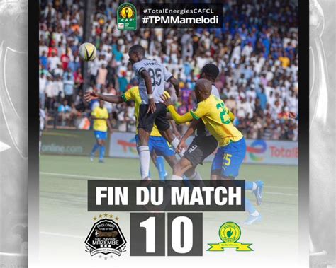 Score Final TP Mazembe Mamelodi Sundowns