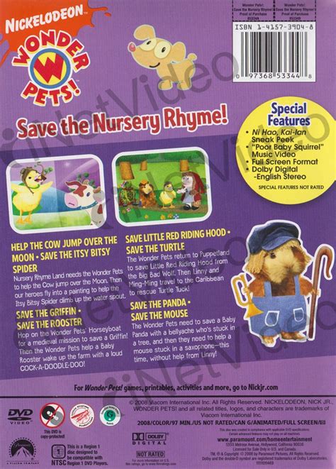 Wonder Pets! - Save The Nursery Rhyme