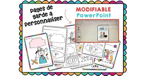 Pages De Garde Modifiables