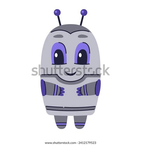 Cute Robot Character Chatbot Ai Bot Stock Vector (Royalty Free) 2412179523 | Shutterstock