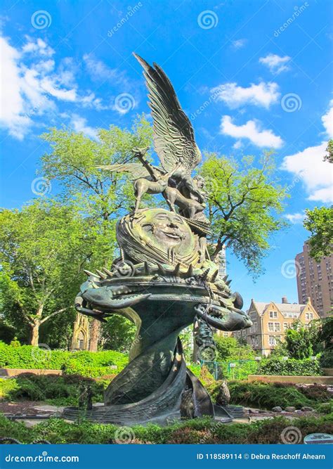 The Peace Fountain at the Cathedral of St. John the Divine, NYC ...