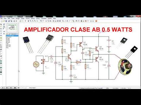 Amplificador De Audio Clase Ab Watts Youtube