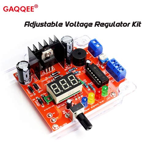 LM317 DIY zasilacz regulowany napięcia zestawy elektroniczne regulatora