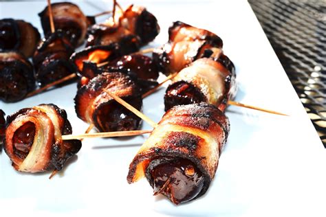 Paleo And Wine Bacon Wrapped Dates