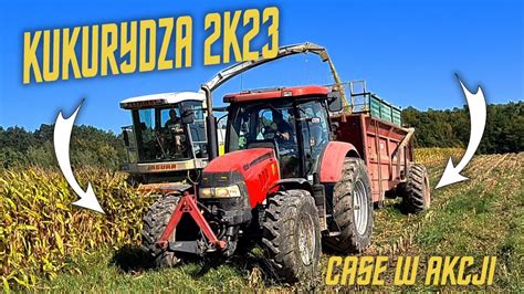 Kukurydza 2023 Case Puma 125 w akcji Zapraszam do oglądania YouTube