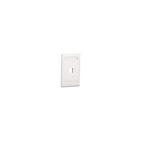 Panduit Placa Vertical NK1FIWY 1 Ventana Blanco