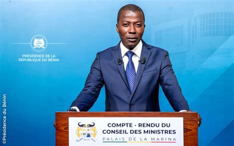 Bénin Intégralité du compte rendu du Conseil des ministres de ce