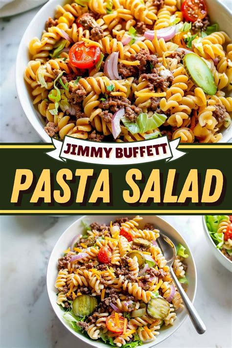 Jimmy Buffett Pasta Salad Insanely Good