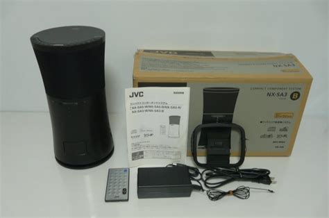 【傷や汚れあり】【部分動作確認】 Jvc ケンウッド Nx Sa3 B コンパクトコンポーネントシステム Kenwood Cd Ipod