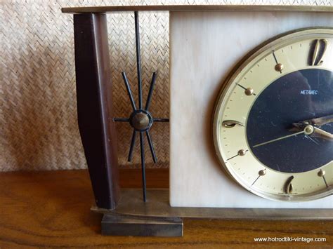 Vintage Metamec Mantelpiece Clock HRTV