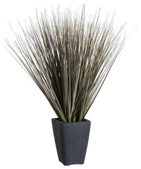 Potted Artificial Dune Grass Contemporary Artificial Flowers Plants And Trees By Crateandbarrel