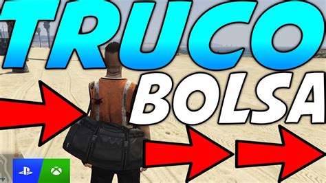 TRUCO COMO CONSEGUIR BOLSA DE ATRACOS NEGRA EN GTA 5 ONLINE FACIL SIN