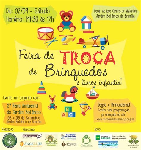 Feira Da Troca De Brinquedos E Livros Infantis